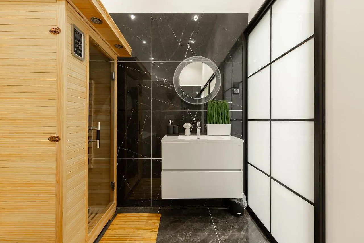 Apartman Super Central 2Br-2Bt With Balcony&View&Sauna&Jacuzzi Budapest