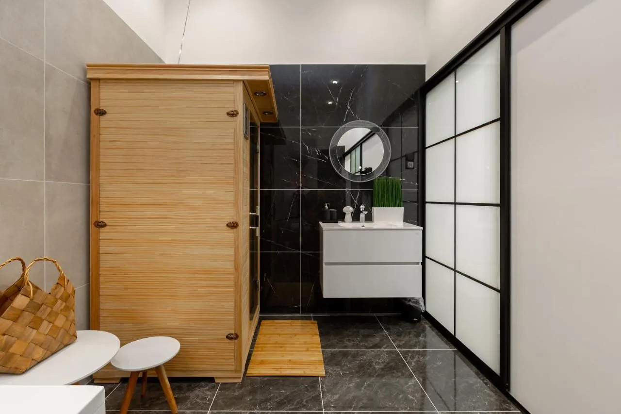 Super Central 2Br-2Bt With Balcony&View&Sauna&Jacuzzi Budapest Apartman